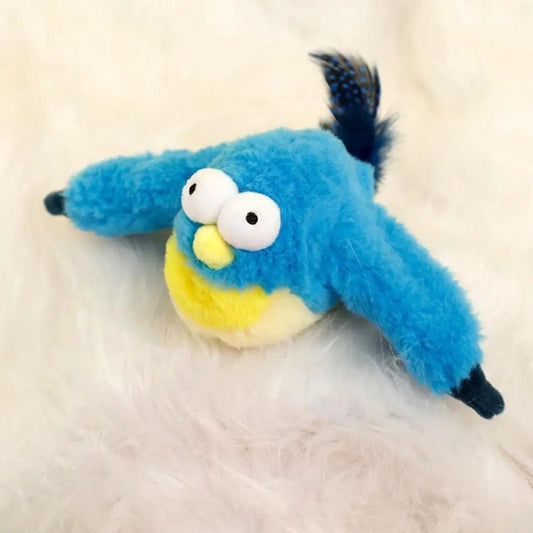 Jouets Interactifs Pour Chat - ChirpingFlappingBirdâą - Bleu