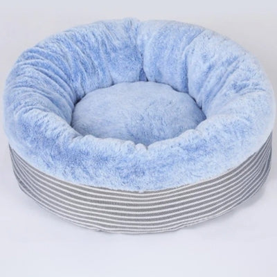 coussin pour chaton bleu