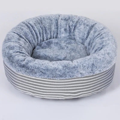 coussin pour chaton gris