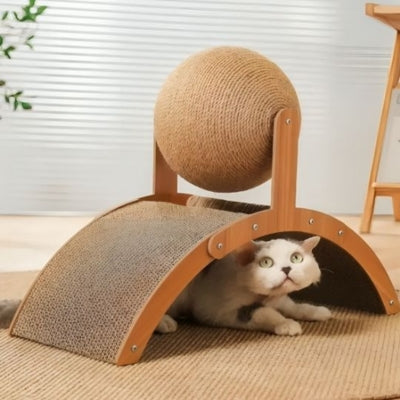 griffoir à chat chaton en dessous