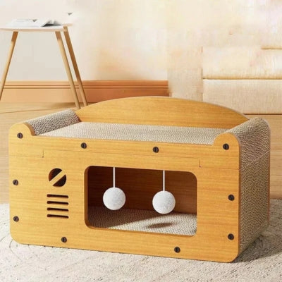 griffoir chat dans salon