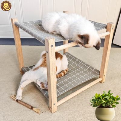 hamac chat harmony lounge gris chat detendu ragdoll regardant en bas