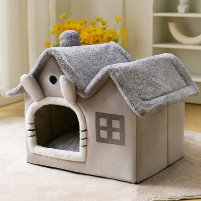 maison chat dodo royal variante grise