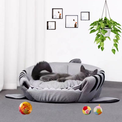 maisons pour chat endormi profondement version coussin