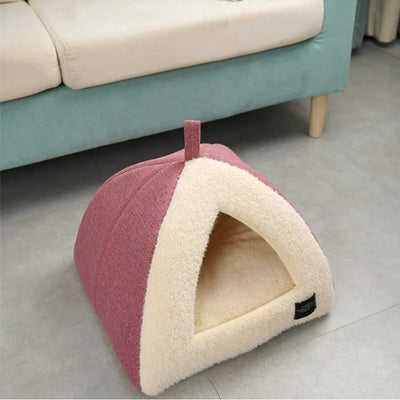 nid chaton rose ancien