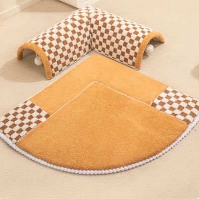 tunnel chat variante marron caramel