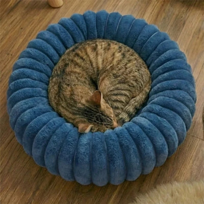 chat dort en boule couffin pour chat
