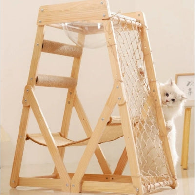 chat escaladant filet hamac à chat