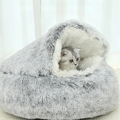 chat niche chaton en detente paisible dedans