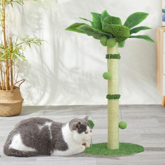 chat relaxant en dessous griffoir