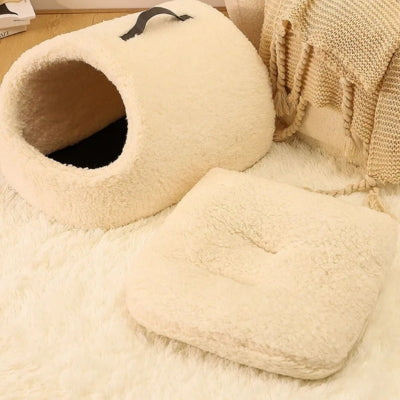  cocon pour chat coussin intérieur sorti