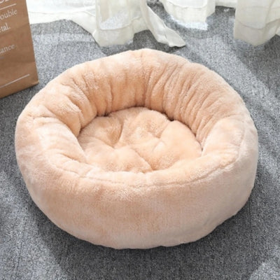 couffin pour chat abricot