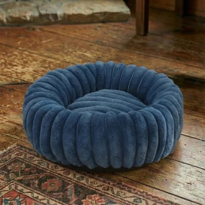 couffin pour chat bleu marin