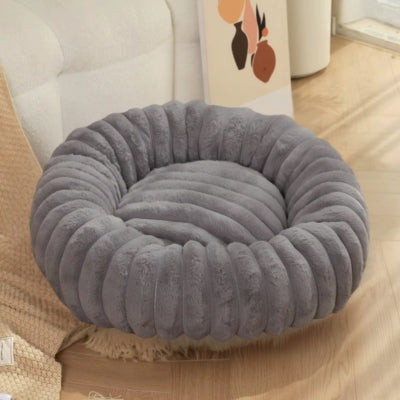 couffin pour chat gris