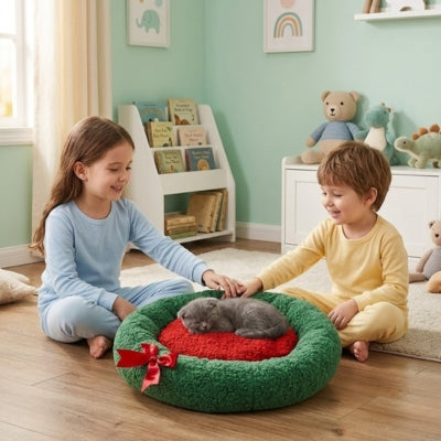 coussin à chat coconoël enfants chambre