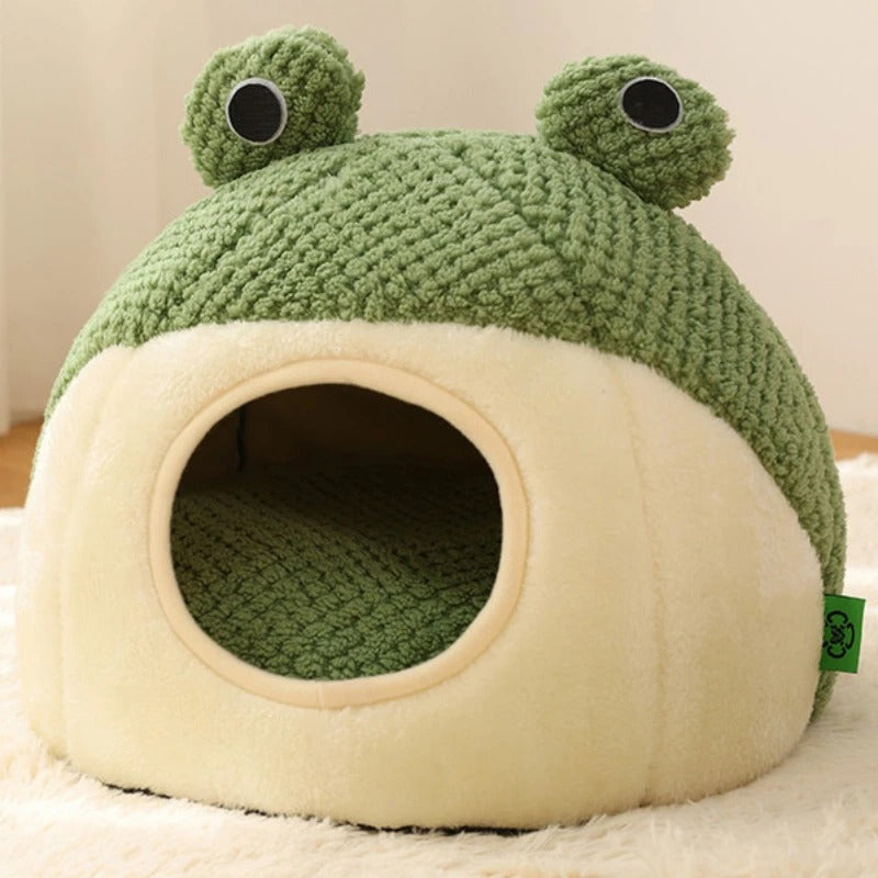 coussin chat frogy dodo version panier complet