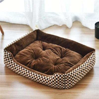 coussin chats dodudourelax motif petits carreaux
