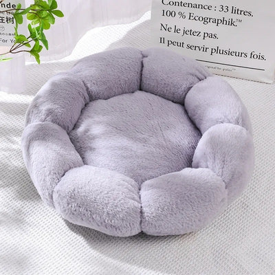 coussin pour chat gris