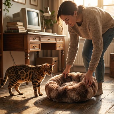 Coussin pour Chat 