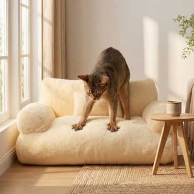  coussins pour chats furrrvana café crème abyssin patoune vigoureusement