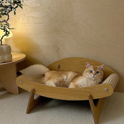 hamac chat chat detendu confortablement dessus