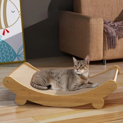 hamac chat chat en relaxation confortable dessus