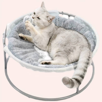 hamac chat chat mordille pompon suspendu