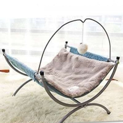 hamac chat gris tissu hiver