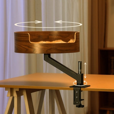 hamac chat installé sur bureau