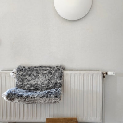 hamac chat radiateur gris blanc
