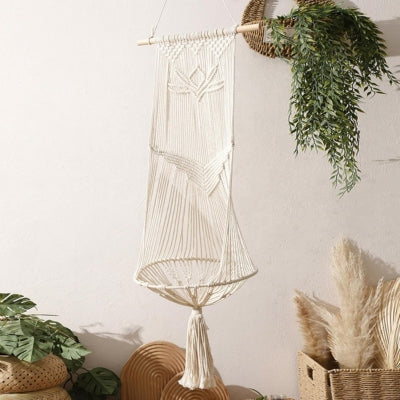 hamac chat suspendu blanc