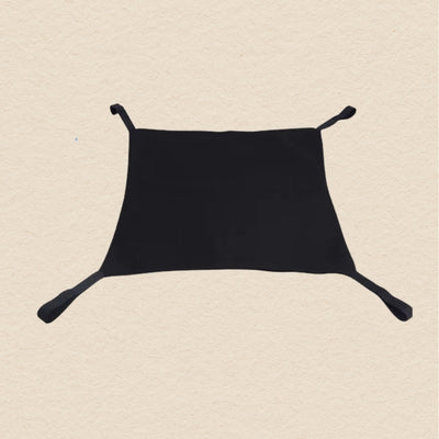 hamac chat suspendu noir