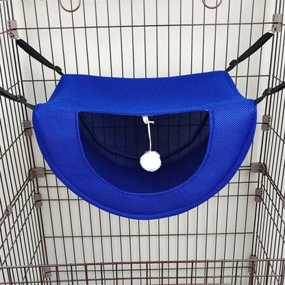 hamac chaton bleu azur mon cocoon