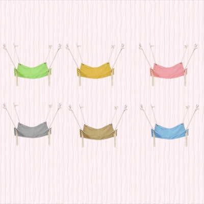 hamac fenêtre chat six couleurs différentes