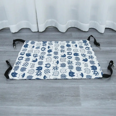 hamac pour chat blanc