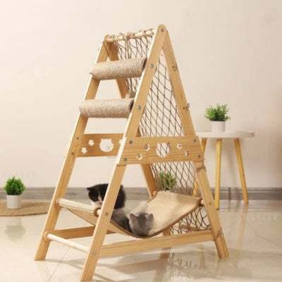 hamac pour chat chaton relaxant sur hamac