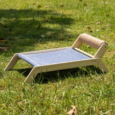 hamac pour chat sur pied avec rouleau sisal