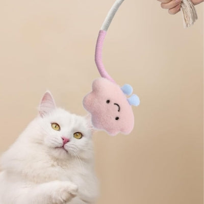 jouet pour chat rose nuage