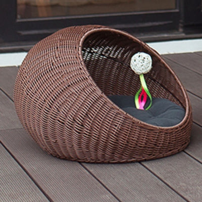 lit pour chaton marron glacé