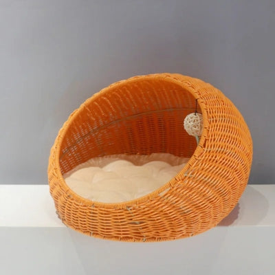  lit pour chaton orange tangerine