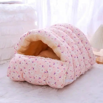 maison chat rose