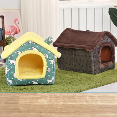 maison pour chat café étoilé vert ourson 