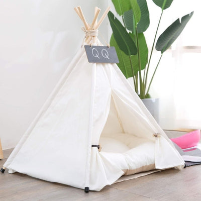 maiosn pour les chats blanche dans salon sur parquet