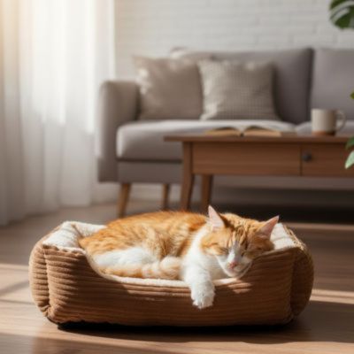 panier chat café chat relaxant dedans