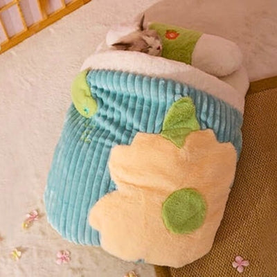 panier chat chat dort dedans