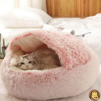 panier chat cloudy dream rose chat relaxant