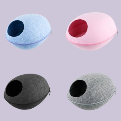 quatre couleurs cocon pour chat