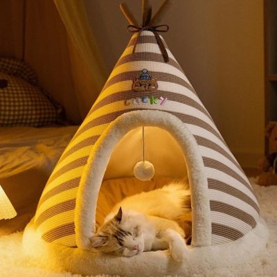 ragdoll dort profondement niche pour chaton