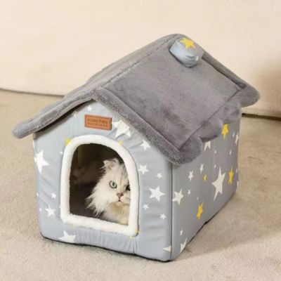 ragdoll lové maison pour chaton nuit étoilée