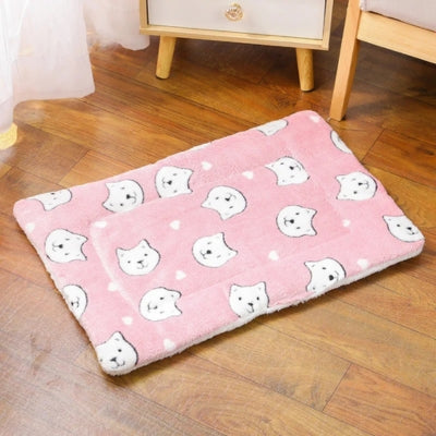 tapis chat rose ourson